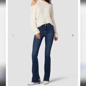 HUDSON Barbara High-Rise Bootcut Jean w/ Slit Hem - Loyalty - Sz - 27 (B745)